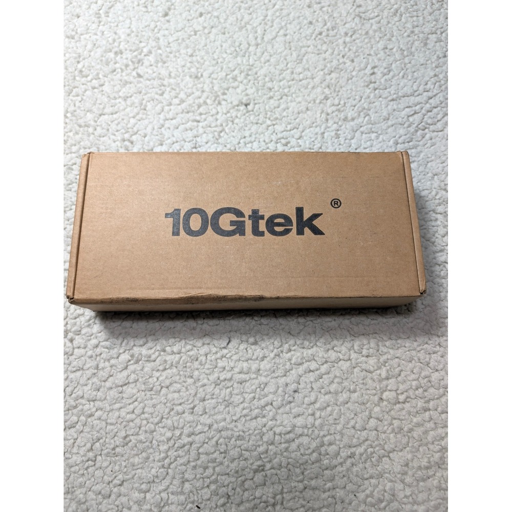 10Gtek Gigabit Ethernet Media Converter G0101-SFP 10/100/1000M Fiber RJ45 Black